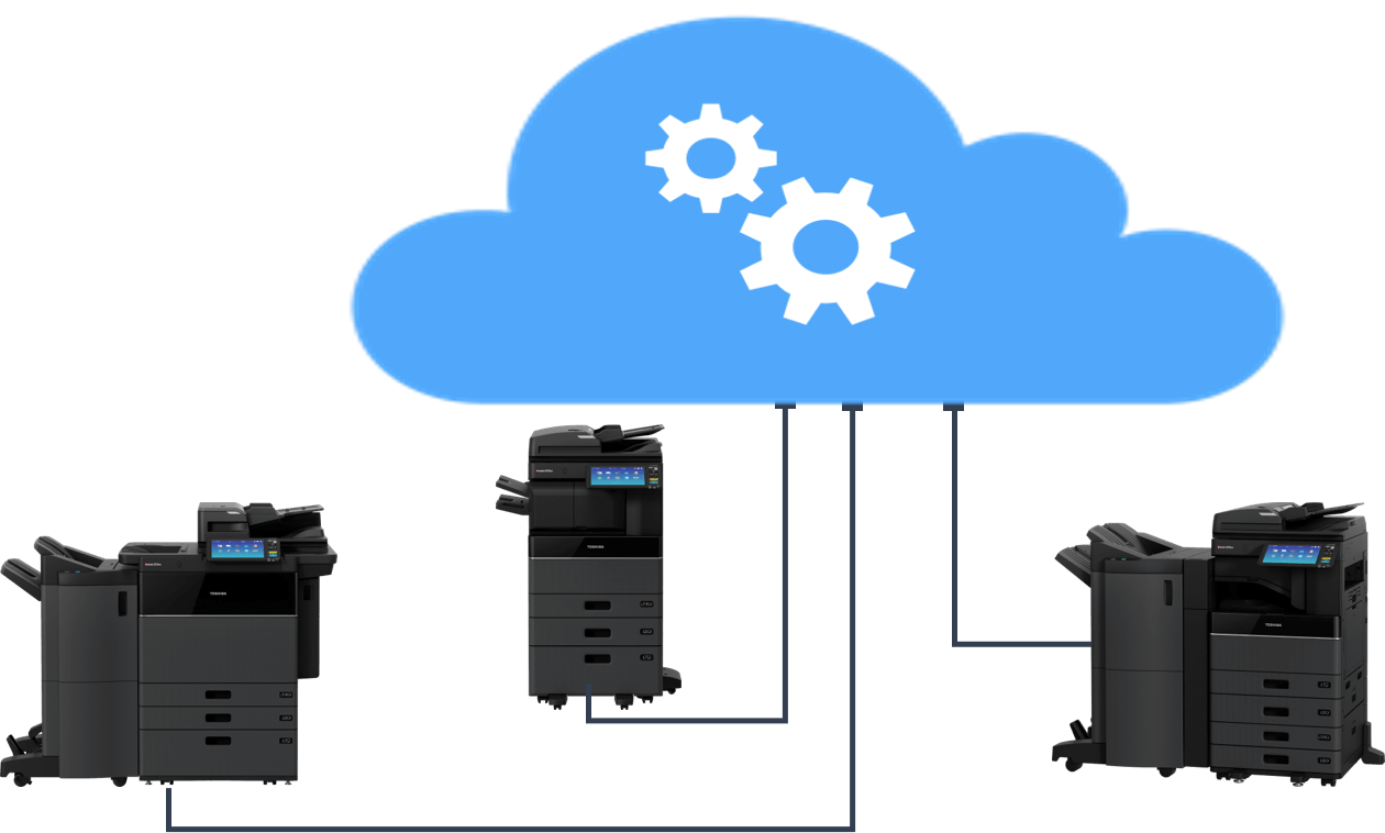 خدمة سحابية فعالة مع توشيبا  e-Bridge Cloud Connect 